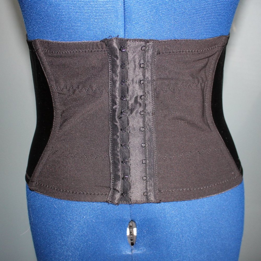 Vintage Smoothie Women's Waist Eliminator Black Shapewear ~Waist 27/28~